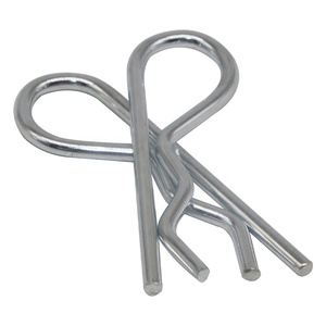 ZM 0685 150 Uds <span class=keywords><strong>Hitch</strong></span> R Pin Clip surtido Kit herramienta acero R tipo resorte Chaveta Pin forma de onda Clip dividido abrazadera pelo Tractor Pin - Product Image 6
