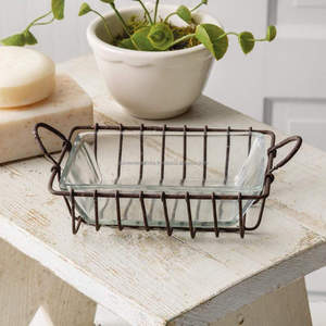 Wall-Mounted Soap Dish in Iron Wire Perfect for Bathroom Accessories and Stylish Soap Storage - Product Image 2