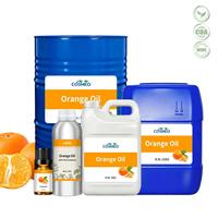 Huile Essentielle d'Orange Douce de Citrus Sinensis Pressée à Froid en Gros (Marque Blanche) – 1 Gallon d'Huile d'Orange pour Aliments, Savons et Diffuseurs