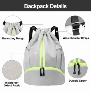 Free Sample <b>20L</b> Polyester Dry <b>Bag</b> Backpack Large Capacity Waterproof Fashion Outdoor <b>Bag</b> Climbing Swimming Polyester - Product Image 5