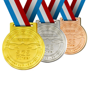 Ucuz özel metal emaye spor trail çalışır çalışan altın gümüş bronz ödülü 1st 2nd 3rd 1 2 3 madalyası şerit - Product Image 5