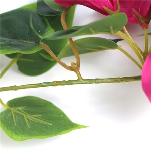 ดอกไม้ปลอมทำจากผ้าไหมเทียมไวสเตียเรียทำจากผ้าไหมทนรังสี UV เหมือนจริงสำหรับแขวนในงานแต่งงานในร่ม/กลางแจ้ง - Product Image 6