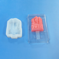 Moule à crème glacée en silicone réutilisable à motif de dessin animé de Singapour Merlion pour le traitement des desserts dans les usines de crème glacée et de gâteau