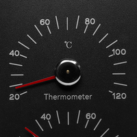 Kedatangan Stok Baru Termometer-Higrometer Sauna Logam, Bahan Aluminium, untuk Pemantauan Suhu dan Kelembapan Sauna