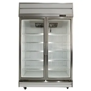 레드볼 공장 제조 직립 상업용 디스플레이 유리문 냉장고