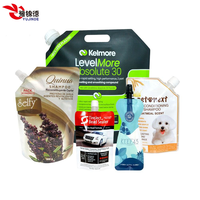 Pochette souple à bec verseur en PA/PE de qualité alimentaire pour l'emballage de nourriture pour bébé, de jus et de savon liquide, anti-fuite, imprimée sur mesure