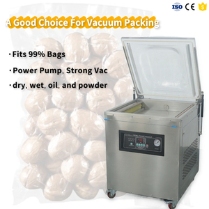 Máquina Selladora al Vacío Envasadora Industrial Automática DVP400 para Empaque de <span class=keywords><strong>Carne</strong></span> de Pollo y Alimentos - Product Image 2