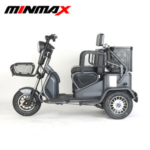 Rickshaw eléctrico de tres ruedas para adultos y adultos, vehículo eléctrico de lujo con energía solar, gran espacio, 5passen, Motor de 3 ruedas - Product Image 5