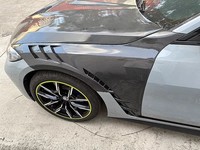 用于B 4系列G26四门车身套件前保险杠边缘侧裙的高质量3k碳纤维L型挡泥板