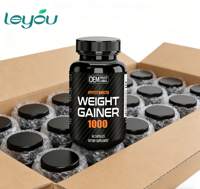 Gainer de Poids Haute Puissance avec Logo Personnalisé, 1000 Capsules pour une Prise de Poids Saine, Vitamines pour Femmes Enceintes et Nouveaux-nés