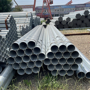 Tuyau d'acier galvanisé de haute qualité de 12ft 150mm de diamètre cintrage de tuyau de 6 pouces enroulé pour la construction certifiée BIS JIS ASI ASTM - Product Image 2
