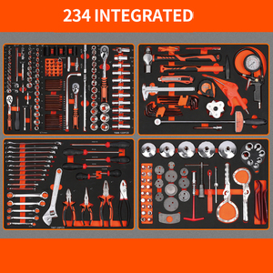 7 ngăn kéo công cụ Tủ xe đẩy với các công cụ và bên khay công cụ Tủ Xe đẩy cho nhà để xe hội thảo - Product Image 3