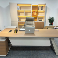Nouveau luxe patron bureau bureau luxe ordinateur Table panneau multi-usages directeur bureau pour maison atelier école hôpital hôtel