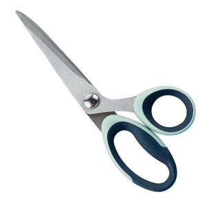 Forbici Professionali da Sarto PINSHUN PH154 in Acciaio Inox, Lama Parzialmente Seghettata, Manico in Plastica Blu+Nero - Product Image 6