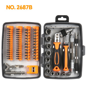 Universal Ratchet Screwdriver Set 72 In 1 Metric Combination Tool For Home Appliance Automotive Repair - Product Image 2