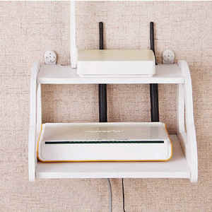 Estante Multifuncional para TV y Decodificador, Organizador de Router para Coche, Sin Necesidad de Perforar - Product Image 4