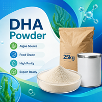 DHA en Polvo 20% Ácidos Grasos Omega 3 Microencapsulados, Aceite de Pescado Extraído con Solvente, Color Amarillo Claro, para Fórmula Infantil y Dietética