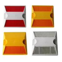 En gros 17T simple ou Double côtés PMMA réflecteur Parking goujon ABS goujon de route en plastique pour la sécurité routière