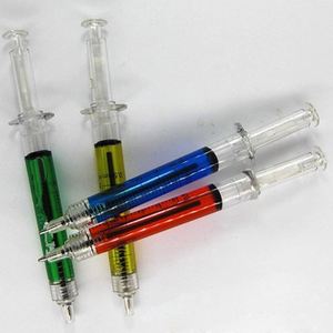 Wholesale Novelty Stationery Syringe Ballpoint Hospital Promotional Logo <b>Pen</b> - Product Image 3
