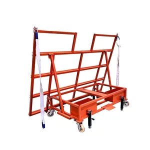 Wholesale Portable Collapsible Granite Marble Slab Trolley Cart Heavy Duty Transport Cart A