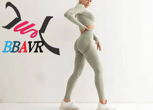 Conjuntos Deportivos de 2 Piezas para Mujer, Cintura Alta, Levanta Glúteos, Conjuntos de Yoga para Mujer, Ropa Deportiva para Mujer - Product Image 6