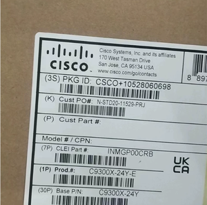 สวิตช์ Catalyst C9300X-24Y-E24Port 25G10G1G SFP28 แบบโมดูลาร์ รองรับ Uplink  สำหรับเครือข่ายระดับ 3  แบบจัดการได้  สามารถต่อพ่วงกันได้  สำหรับองค์กร - Product Image 2