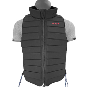 Gilet equestre leggero nero attrezzatura equestre <span class=keywords><strong>per</strong></span> <span class=keywords><strong>adulti</strong></span> giacca a cavallo Jockey gilet - Product Image 4