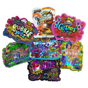 Tùy Chỉnh Chết Cắt Mylar Hộp Với Hộp Hiển Thị 3.5G 7G 14G 28G Khô Thảo Mộc Hoa Thuốc Lá Kẹo Cookie Cali Túi Với Hộp Giấy - Product Image 2