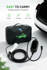 Nouveau chargeur de véhicule <span class=keywords><strong>électrique</strong></span> portable de niveau 2 EVSE 3,5 kW 16 A Type 2 IEC 62196-2, ampérage réglable, écran LCD, IP65, certifié CE - Product Image 6
