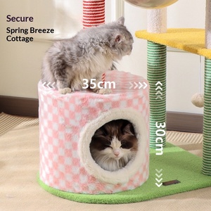 Árbol de Escalada para Gatos Personalizable y Colorido, Juguete para Gatos, Rascador y Cama - Product Image 3
