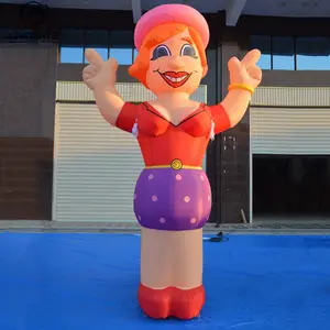 Muñecas Holandesas Decorativas <span class=keywords><strong>para</strong></span> Jardín, Globo <span class=keywords><strong>Inflable</strong></span> Gigante de Dibujos Animados de <span class=keywords><strong>Mujer</strong></span> de 3.5m de Alto <span class=keywords><strong>para</strong></span> Empresas de Alquiler - Product Image 1