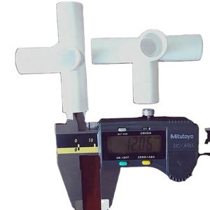 PP/PE Stereo Four-Way Joint Cross Joint PVC Pipe Fitting Plastic Connector - Product Image 1