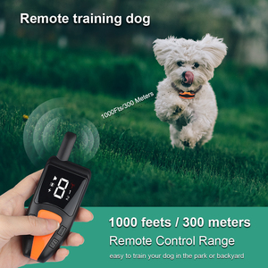 Kalung Pelatihan Anjing Elektrik, 1000 Kaki Tahan Air, Dapat Diisi Ulang, Pelatihan Kejutan Listrik, Kontrol Jarak Jauh, Kerah Pelatihan Anjing Peliharaan - Product Image 6