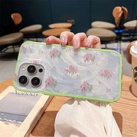 Pour Tecno spark 30 coque de téléphone à motif de coque nfc nouvelle couverture arrière souple en TPU fleurs avec protecteur de caméra