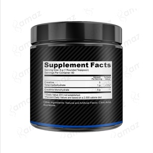 Amaz Créatine Monohydrate en Poudre Pré-Entraînement, Dose de 6g, Capacité de 360g, Soutien Énergétique pour la Construction Musculaire chez l'Adulte - Product Image 2