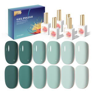 AILANUO Ensemble professionnel de vernis à ongles gel UV 6 couleurs LED DIY marque privée personnalisée Nail Tech Supplies Direct Chine grossiste - Product Image 1