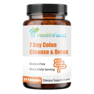 Cápsulas Premium Personalizadas Sin Gluten para Limpieza y Desintoxicación del Colon de 7 Días con Mezcla Probiótica, Apoyo a la Salud - Product Image 1