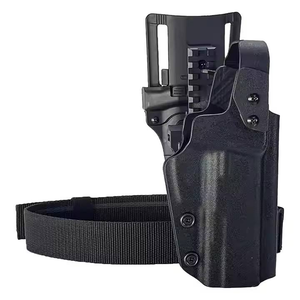 Funda táctica de pierna OWB Kydex al por mayor con liberación de pulgar para mano derecha, ajuste perfecto para fundas tácticas con retención de nivel II - Product Image 1