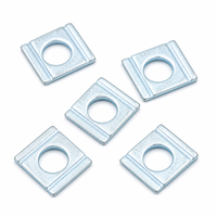 DIN434 Steel Zinc Plated Slotted Square Taper Washers Beveled Washers for Channel