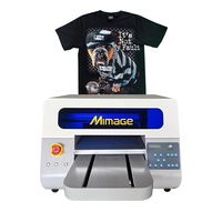 Mejor precio impresora DTG A3 un cabezal de impresión DTG máquina de impresión de camisetas impresora de prendas