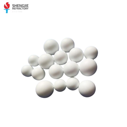 Best Price Alumina Ceramic Ball Corundum Refractory Material Wholesale Refractory Ball