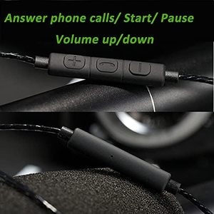 สายสัญญาณเสียง1.2ม. พร้อมไมค์สำหรับ <span class=keywords><strong>SOL</strong></span> <span class=keywords><strong>REPUBLIC</strong></span> Master Tracks HD V10 V8หูฟัง V12 MFI X3 ultra XC - Product Image 2