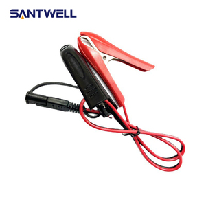 SAE Connector to 85mm Alligator <b>Clips</b> Cable, 200A 1500V Solar/<b>Car</b> Battery Charging Adapter Wire - Product Image 2