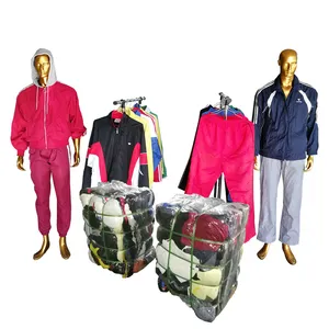 Second Hand Korea Wholesale Used Track Sport Wear For Men Bale 100Kg Mixed Used Clothes