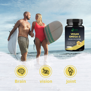 Gélules d'Oméga 3 végétaliennes OEM ODM, faibles en calories et en matières grasses, pour la vision et le soutien des articulations, Gélules d'Oméga 3 complètes - Product Image 6