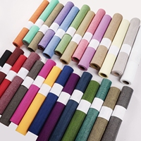 Karangan Bunga Linen Grosir Dilengkapi dengan Kertas Kemasan Suvenir, Rangkaian Bunga, Keranjang Bunga, Bahan Kain Kasa