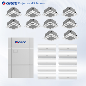 Système VRF Multi-Split 22kW-68kW Refroidissement Chauffage R410A/R32 Climatisation pour Projet Hôtelier et de Resort Salaam en Tanzanie 52.C Extrem - Product Image 1