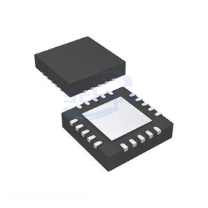 Composant électronique de gestion de l'alimentation (PMIC) d'origine, service complet, IC PWR SWITCH 20QFN TPS2231MRGPT-1 20 VFQFN, pad exposé - Product Image 1