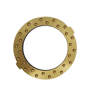 CNC tùy chỉnh ỐNg Lót kim loại ống lót bằng đồng mang Đồng rắn với rãnh dầu cho máy móc hạng nặng - Product Image 3