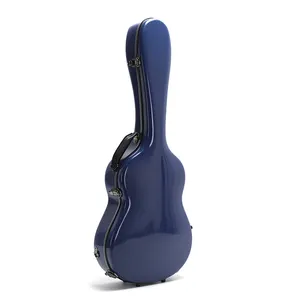 SUN-C DBL RmFactory-funda de guitarra de fibra de vidrio, capa de gel brillante, carcasa dura de 39 pulgadas, venta directa de fábrica